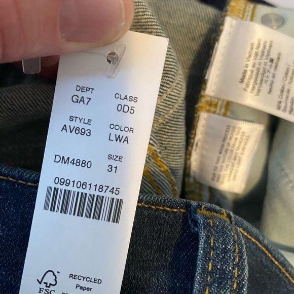 J Crew 9" high-rise toothpick jeans in Litchfield Wash size 31 - Picture 8 of 8